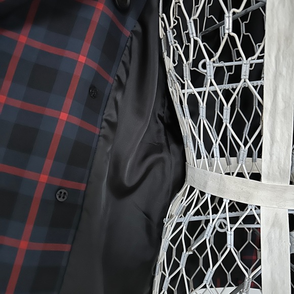 COACH Riley Plaid Short Trench Coat NWT Wmns XS RARE FIND! - Picture 6 of 7